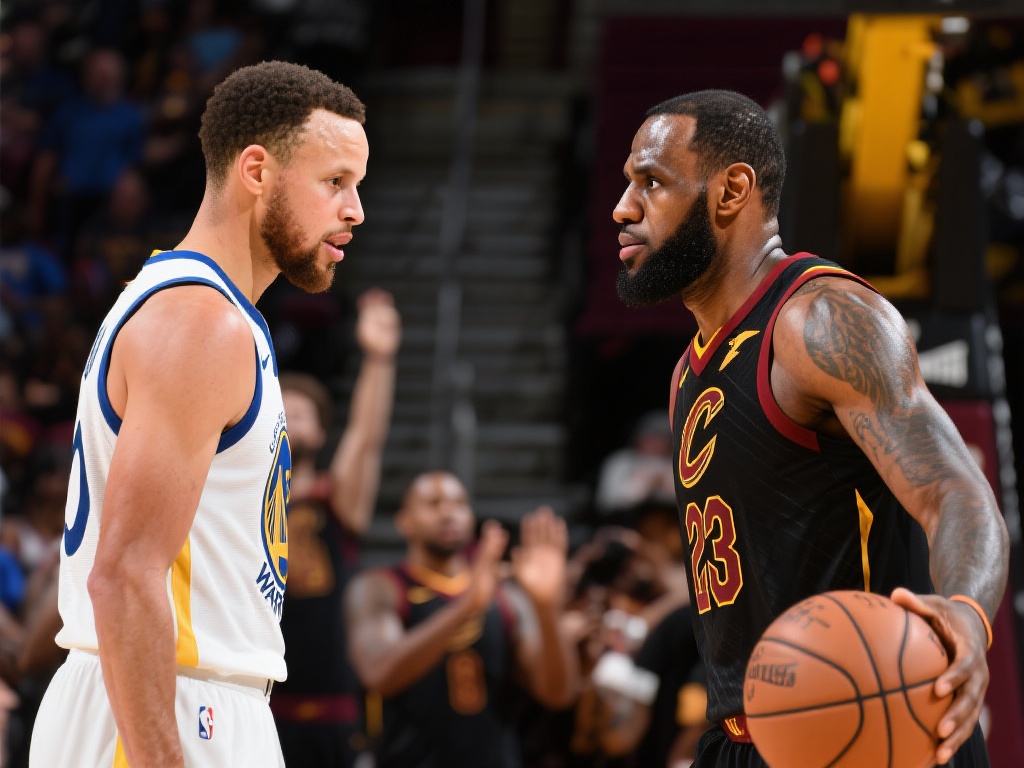 NBA季后赛激战正酣,勇士与湖人对垒引发热议 球星之间的心理博弈:库里和詹姆斯作为代表